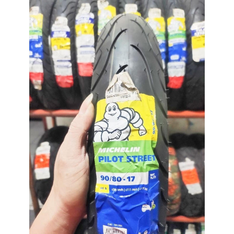 BAN RING 17 MICHELIN 90/80-17 PILOT STREET