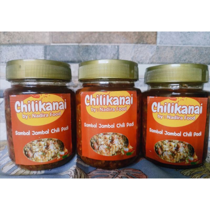 

SAMBAL JAMBAL CHILI PADI 200gr
