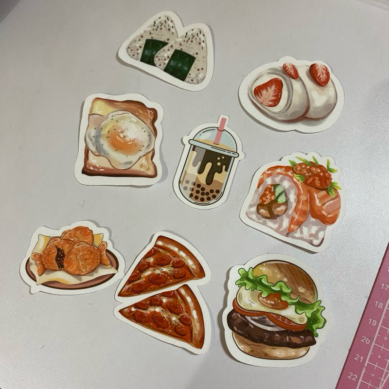 

Food glitter sticker