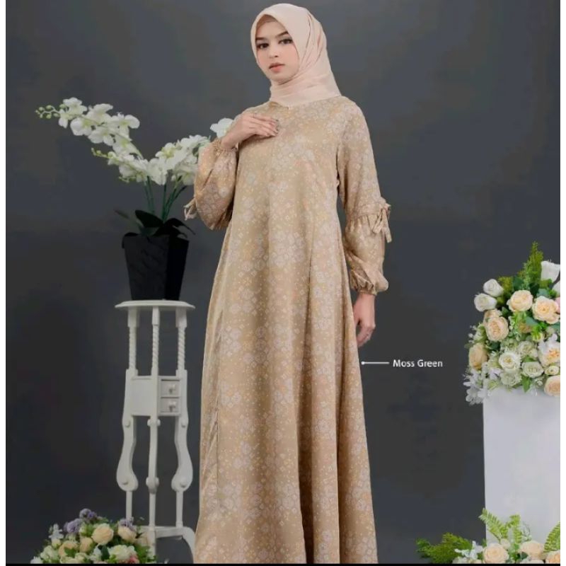 GAMIS ARRAFIJASMINE DRESS ARRAFI|PROMO DISKON