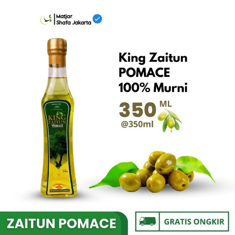 

Minyak Zaitun King Pomace Syifa | Minyak Zaitun KING 350 ml