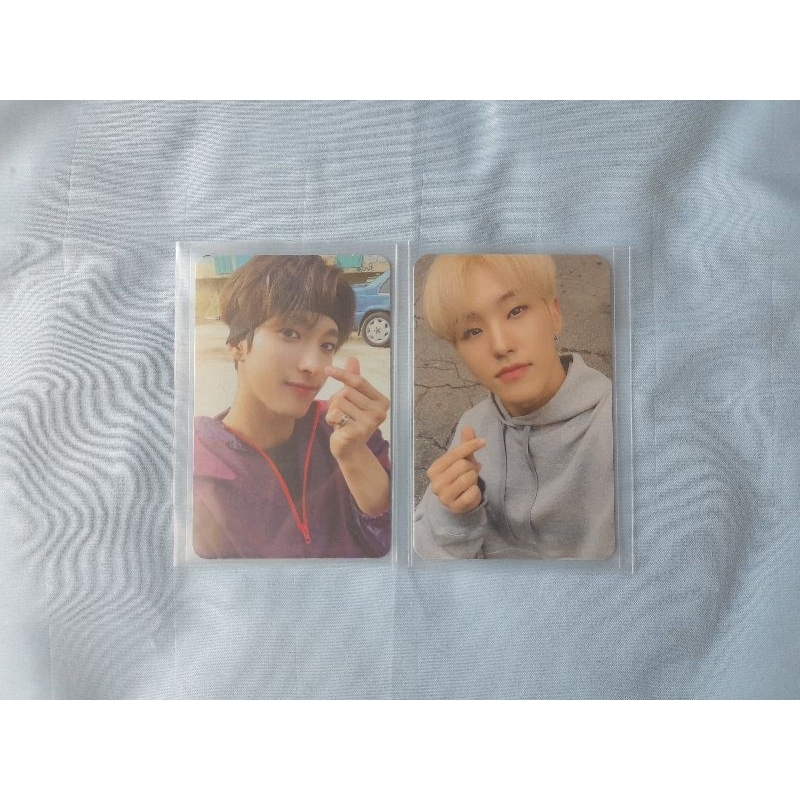 seventeen photocard pc dk hoshi henggarae pob synnara hottracks beatroad joeun music hoodie headband