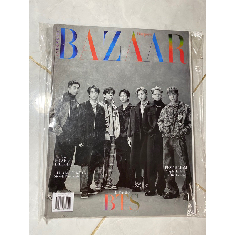harpers bazaar magazine bts versi indo