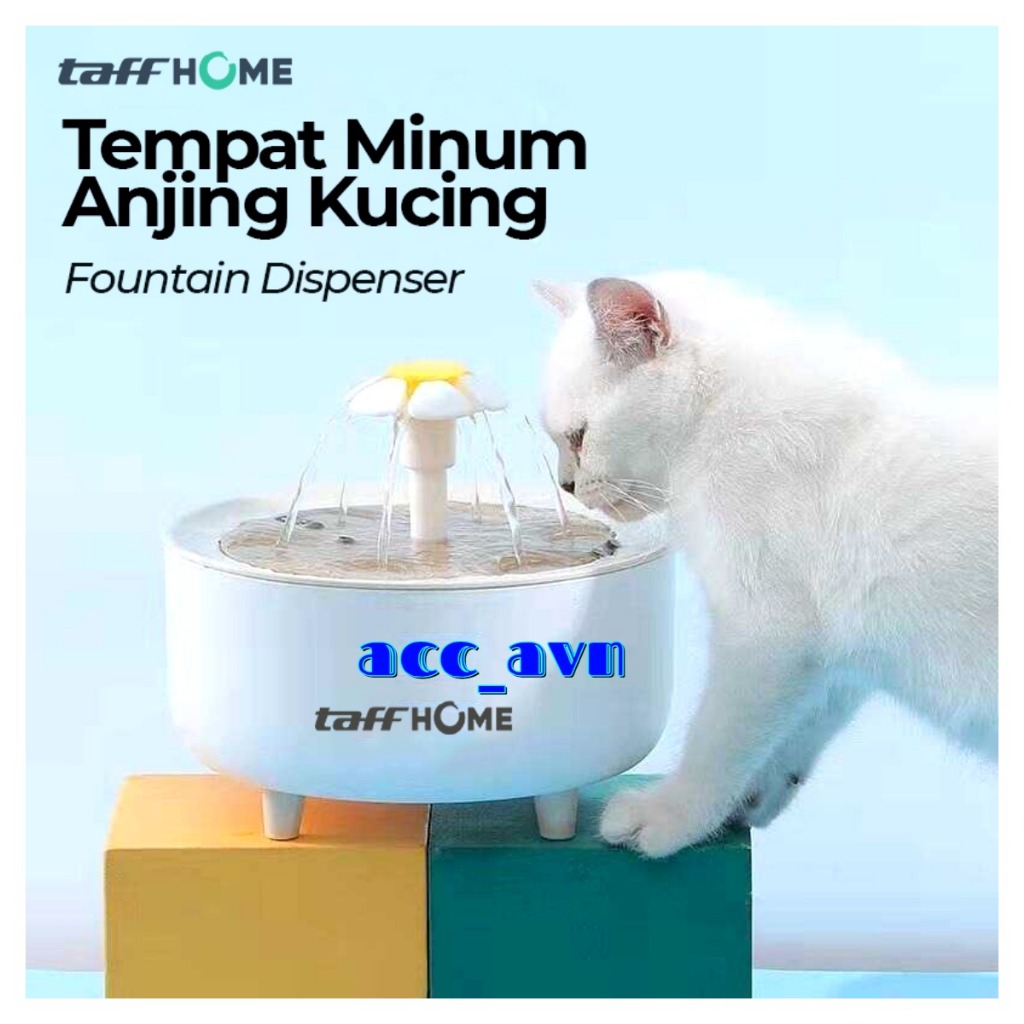 Tempat Minum Anjing Kucing Fountain DispenserTempat Minum Anjing Kucing Fountain Dispenser