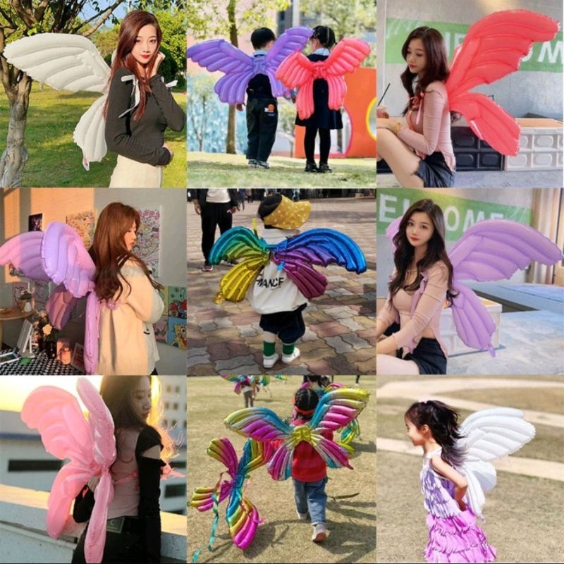 BALON FOIL SAYAP KUPU KUPU | BALON KUPU KUPU BALON FOIl KUPU SAYAP BALON SAYAP KUPU