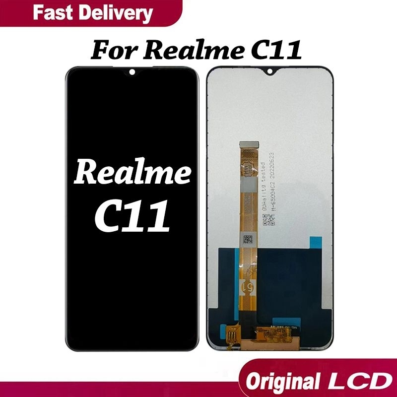 lcd realme c11,c12, c15, a15s, a15s, lf original 100% di jamin mantap
