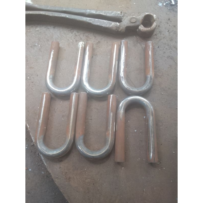 besi as 12mm   tekuk u