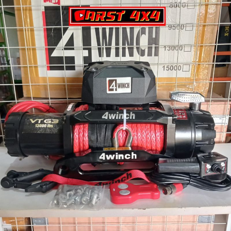 winch 4winch 13000lbs plasma 6Ton VT G3