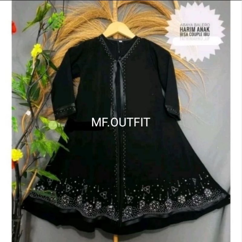 Abaya Balero Harim Gamis Terbaru 2024 Gamis Hitam Gamis Murah dan Berkualitas Gamis ibu dan anak Gam