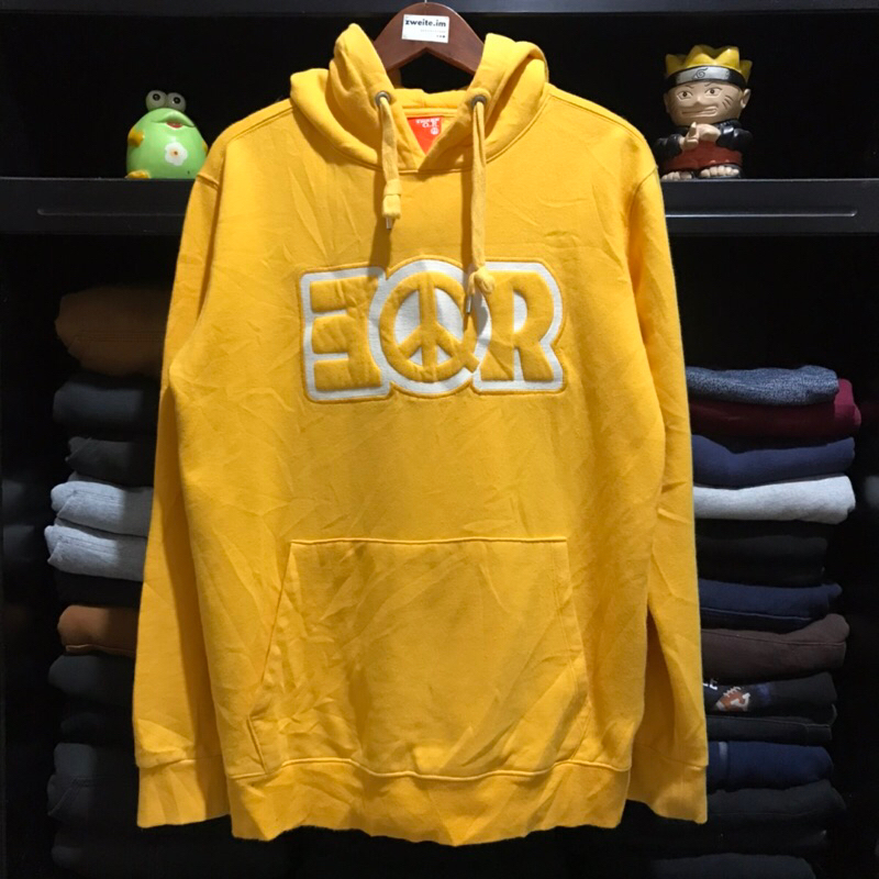 Hoodie three q.r. 3QR Kuning 2nd