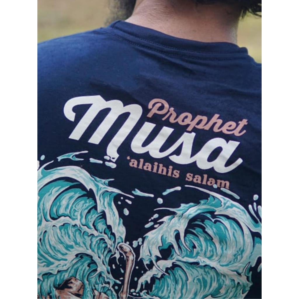 MUHAJIRIN OFFICIAL - Nabi Musa ‘Alaihis Salam (Prophet Series) - Kaos Dakwah - LIMITED EDITION