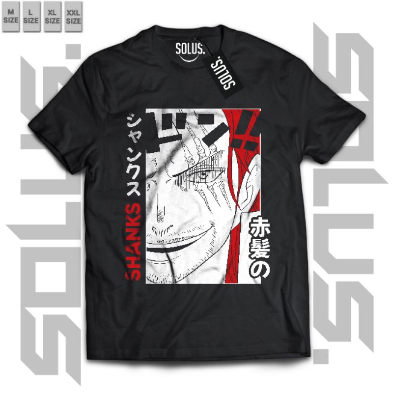 T-shirt Akagami No Shanks - One Piece Anime