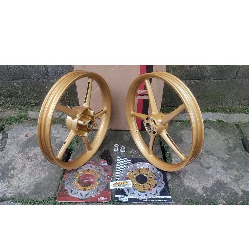 Velg V-rossi copy RCB UK 160/160-17 PNP Vixion new & Jupiter MX DD