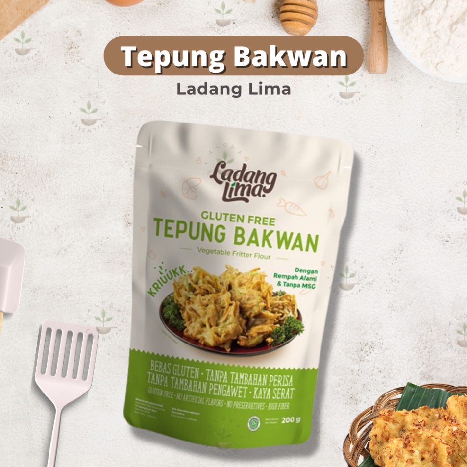 

k5 Best Seller Ladang Lima Tepung Bakwan 2gr Tepung Bakwan Goreng C6