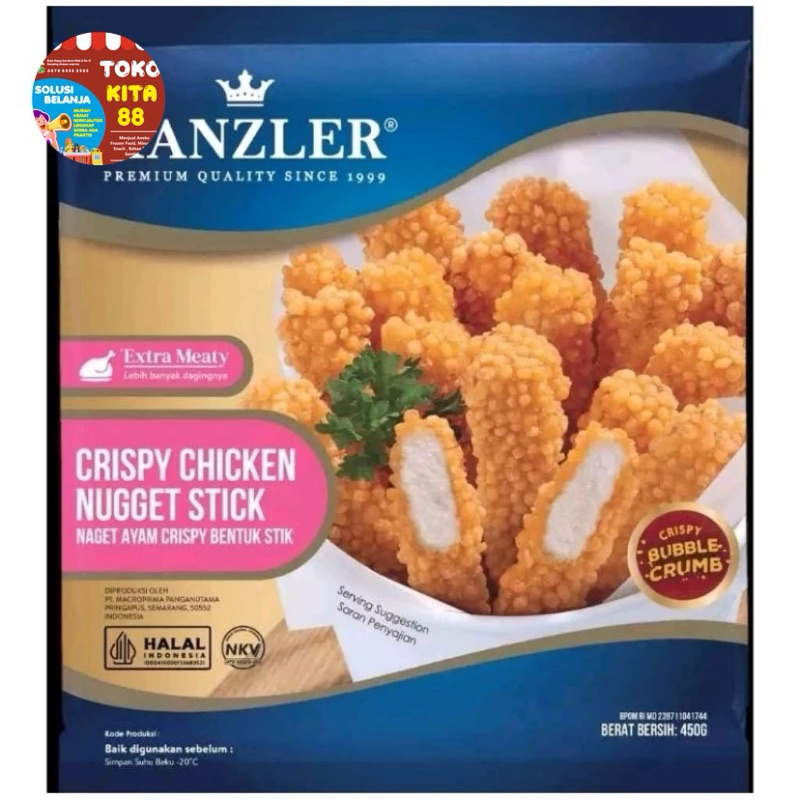 

Kanzler Nuget stick 450gr