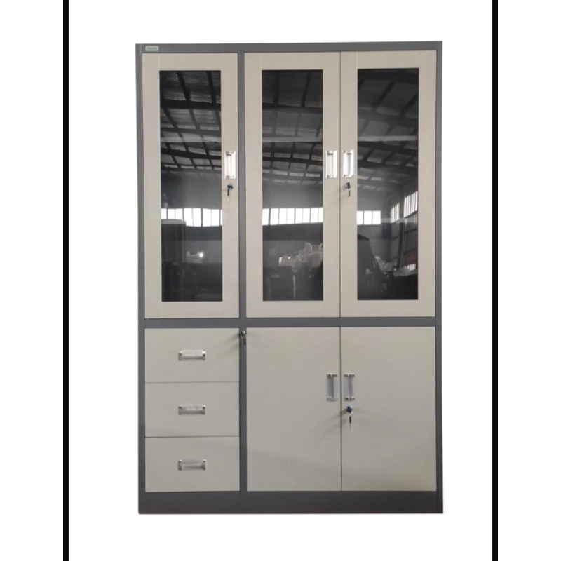 Lemari Besi 3 Pintu Laci / Lemari Arsip 3 Pintu Laci / Lemari Dokumen 3 Pintu Laci / Lemari 3 Pintu 