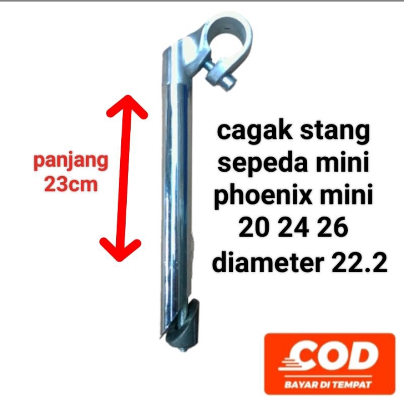 Stem setang sepeda bahan alloy model.Bango