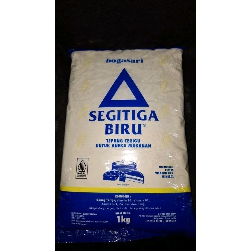 

Segitiga biru polos 1kg