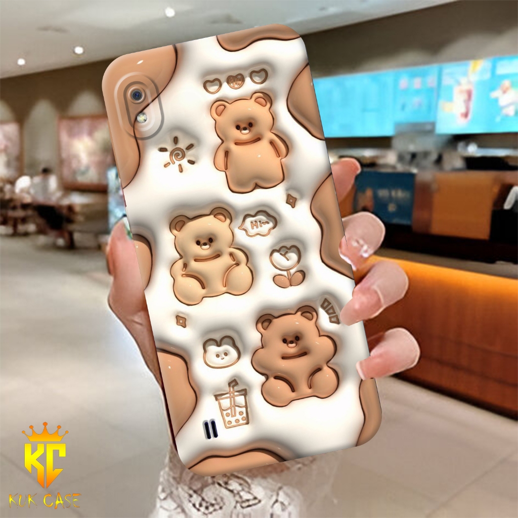 Case SAMSUNG A10 Motif Aesthetic Bahan Softcase silicon Lentur - Skin /  Casing Handpone