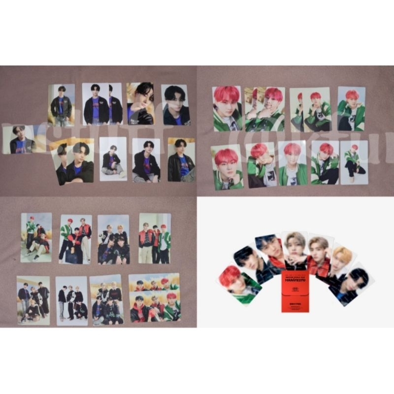 TRADING CARD / TC SET ENHYPEN MANIFESTO WORLD TOUR NIKI UNIT