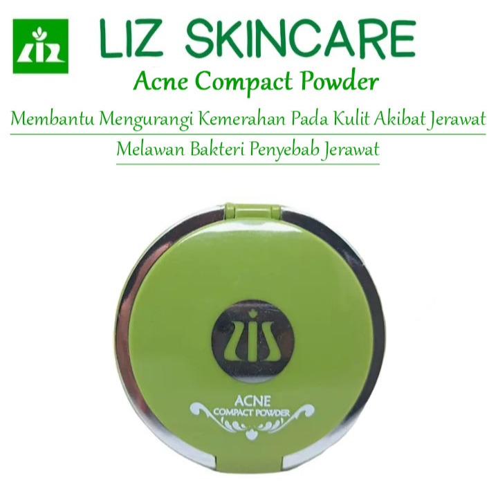 Liz Skincare Acne Compact Powder - Bedak Padat Anti Jerawat