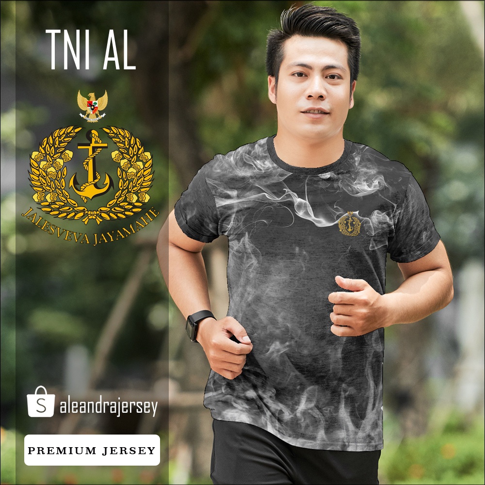 Baju Kaos Jersey TNI AL 41 FullPrint Printing Custom Premium