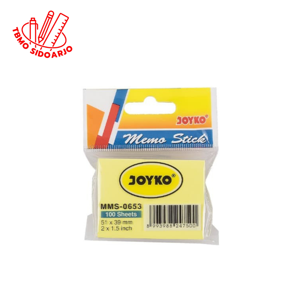 

TBMO Memo Stick Kertas Memo Tempel Sticky Note Joyko MMS-0653