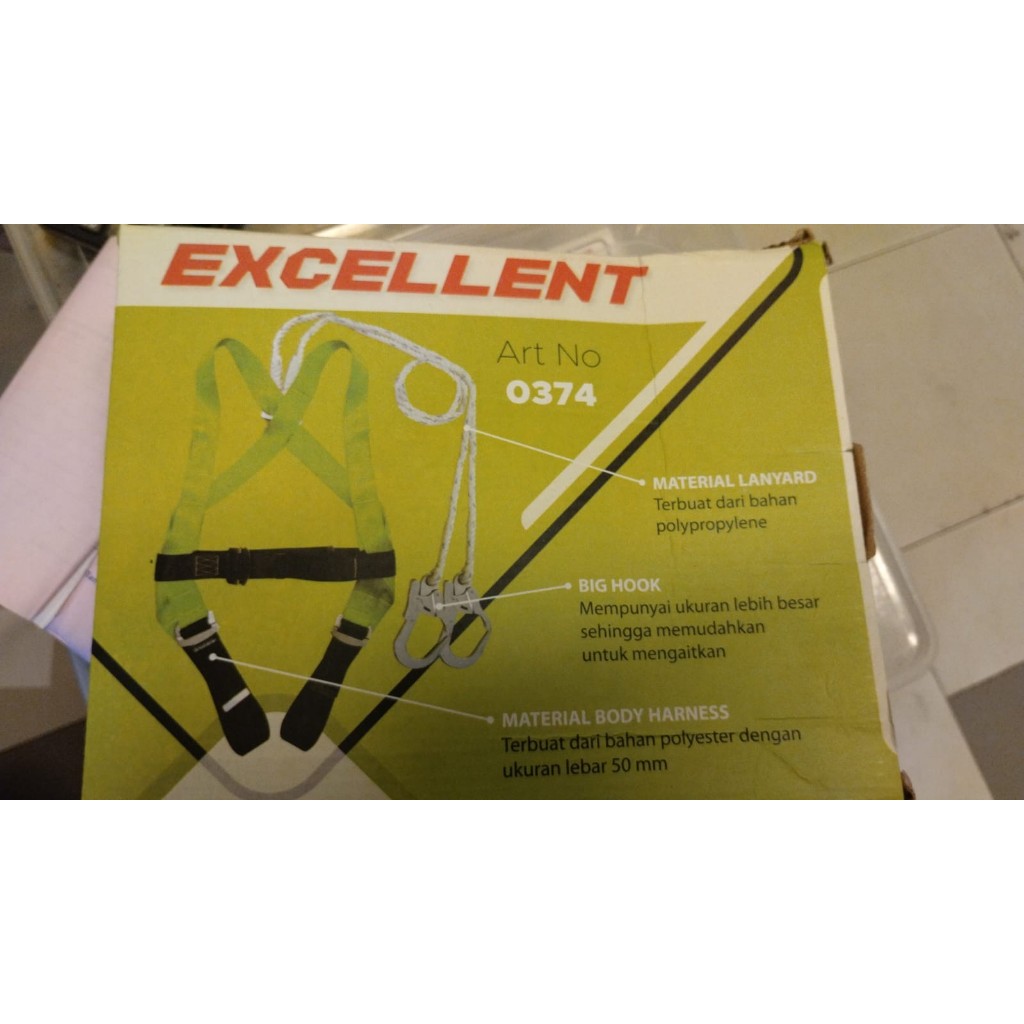 BODY HARNESS EXCELLENT FULL BODY HARNESS LANYARD 0374