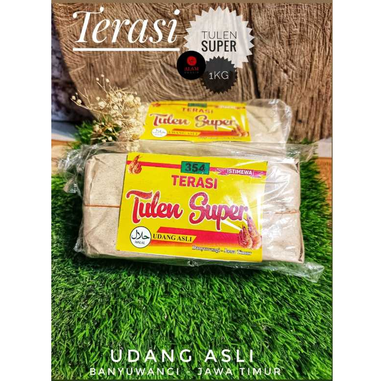 

TERASI Tulen Super udang asli 1KG