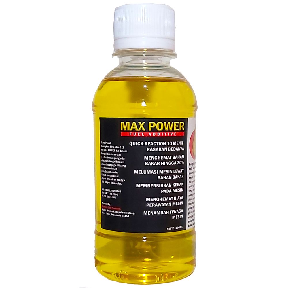 Penghemat BBM MAX POWER [UP TO 20%] Fuel Treatment Additive 200 ml