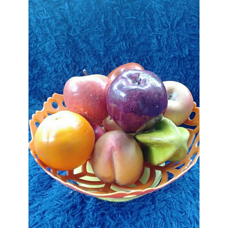 pajangan buah buahan palsu