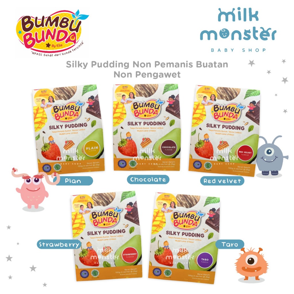 

Bumbu Bunda Silky Pudding Non Pemanis Buatan Non Pengawet