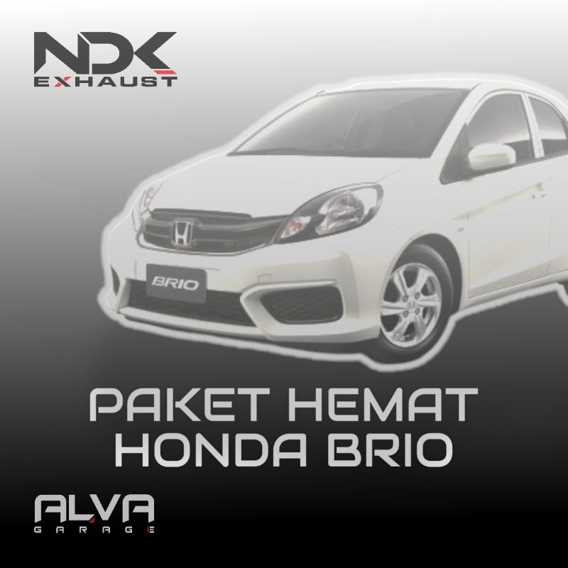 Knalpot Mobil Brio NDK Knalpot Semi Fulset Brio Tanpa Resonator Knalpot Mobil Racing NDK Exhaust