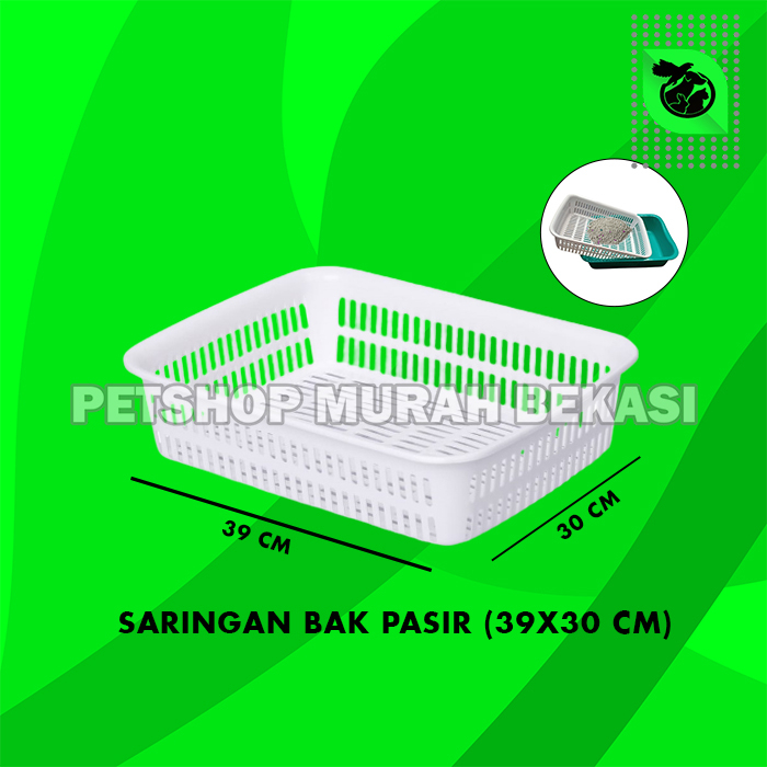 Saringan Bak Pasir kucing Cat Litter Box