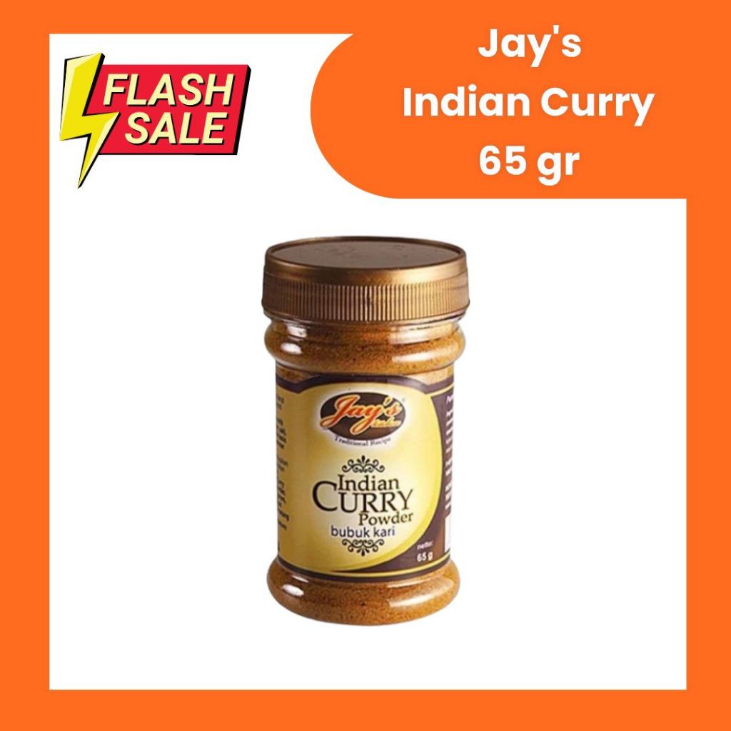

JAY'S INDIAN CURRY KEMASAN 65GR TERMURAH