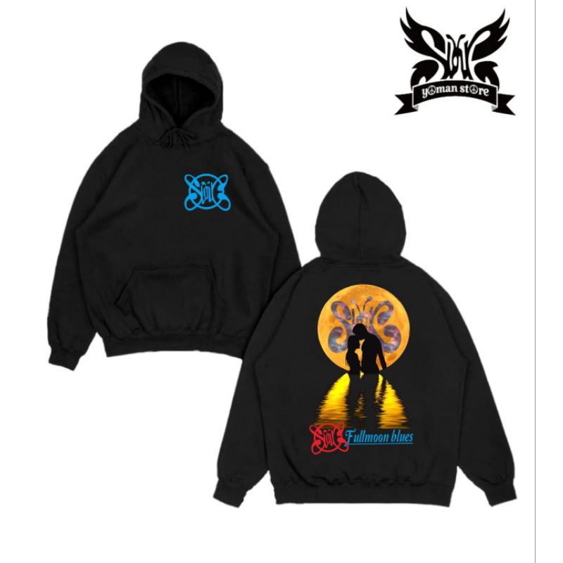 SWEATER HOODIE SLANK FULL MOON BLUES