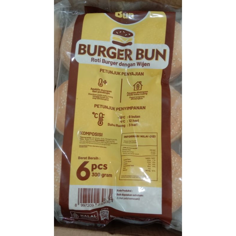 

Roti Burger/ Burger Bun Madam Bun