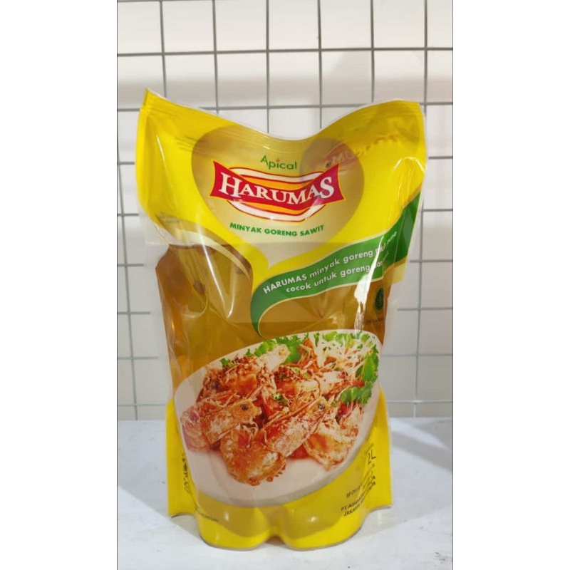 

Minyak goreng harumas kemasan 1 L