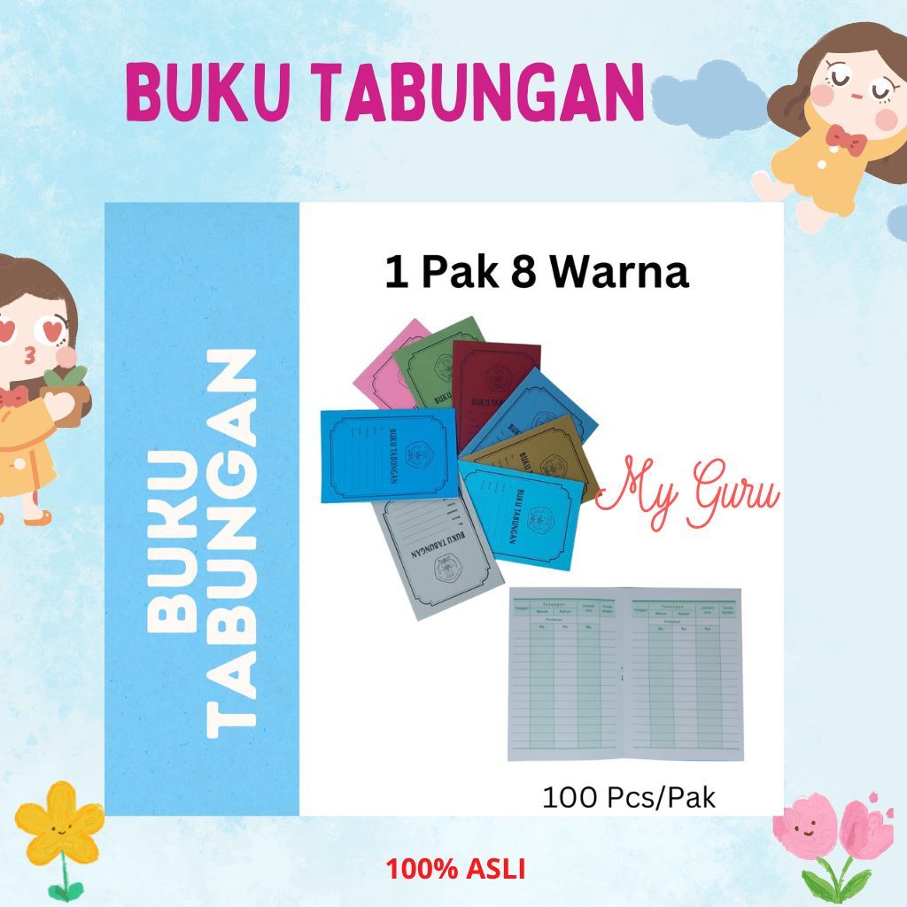 

[PCS] BUKU TABUNGAN MURAH ANAK SEKOLAH / BUKU KEUANGAN SEKOLAH