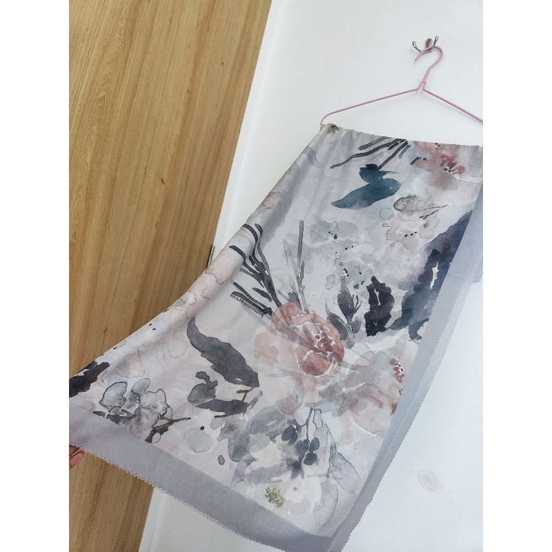 preloved BS buttonscarves jilbab voal bukan heaven lights HL wearing klamby wk heaven lights hl geul