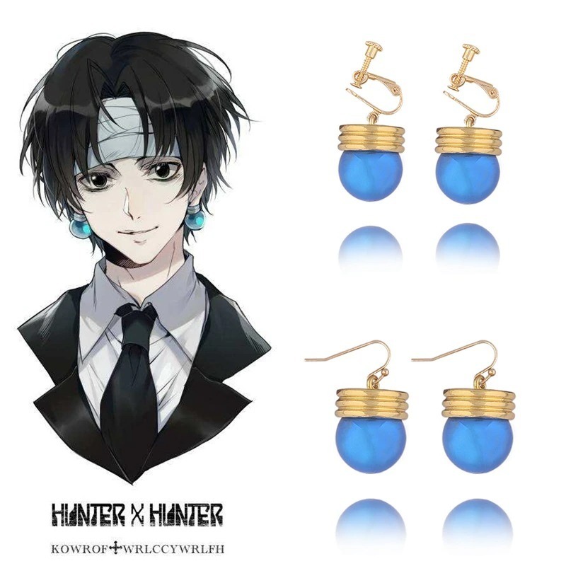HXH007 – Anting Earring Chrollo Lucilfer Hunter x Hunter Anime Manga Cosplay Jepang