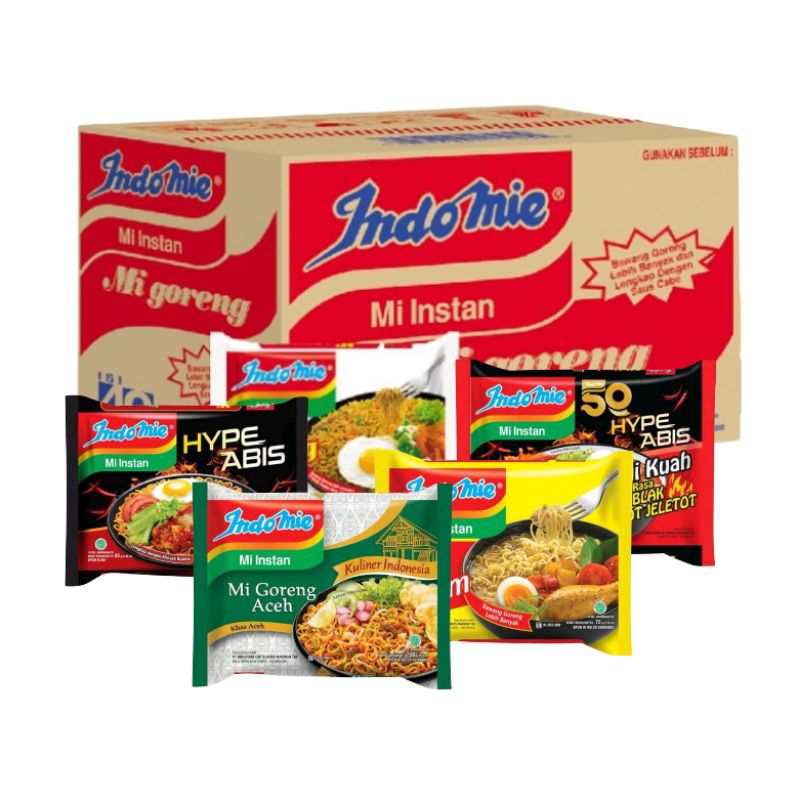 

INDOMIE 1 DUS MIX RASA, exp masih lama, aman jaya