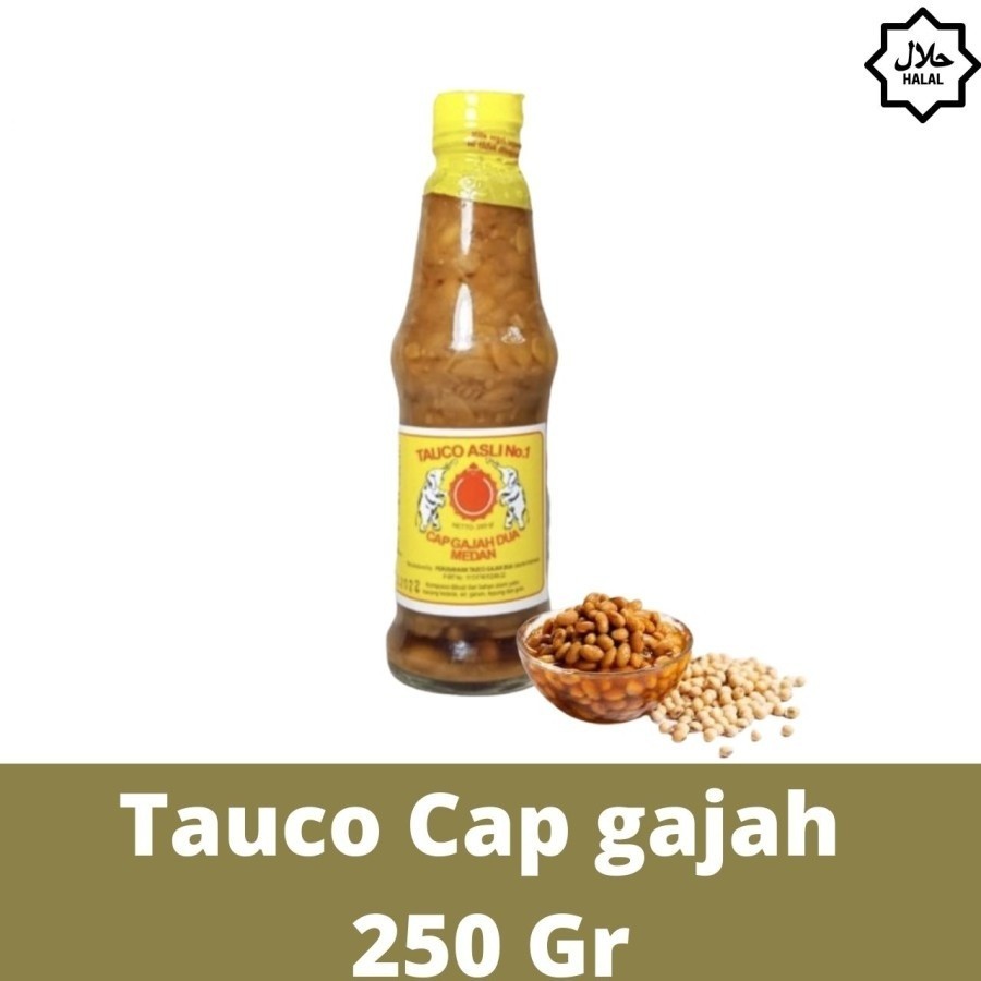 

Tauco Asli Cap Gajah Dua Medan 250ml