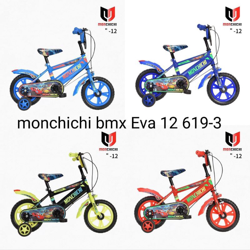 Sepeda anak BMX roda 4 Muchichi 12"