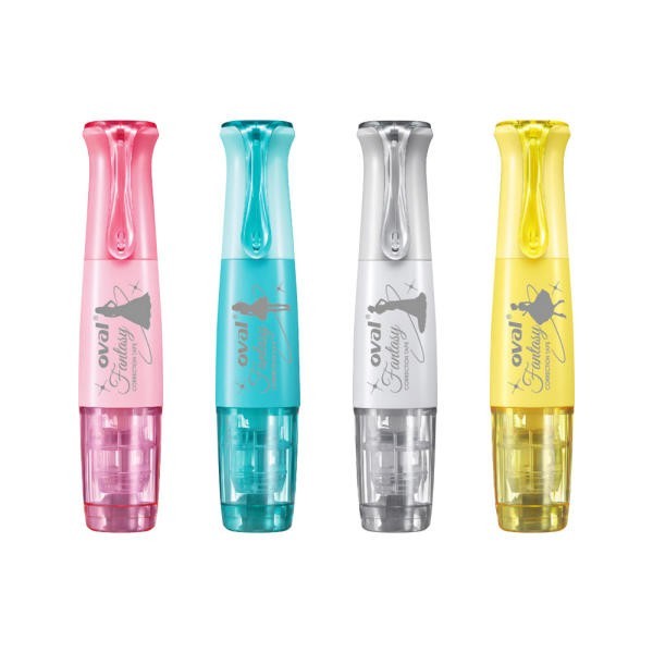 

Oval Fanstasy Correction Tape QGR-506B