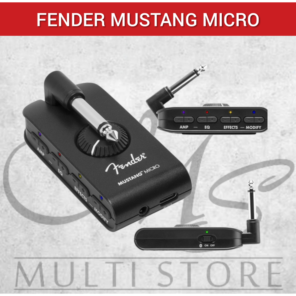 Fender Mustang Micro Guitar Headphone Amplifier