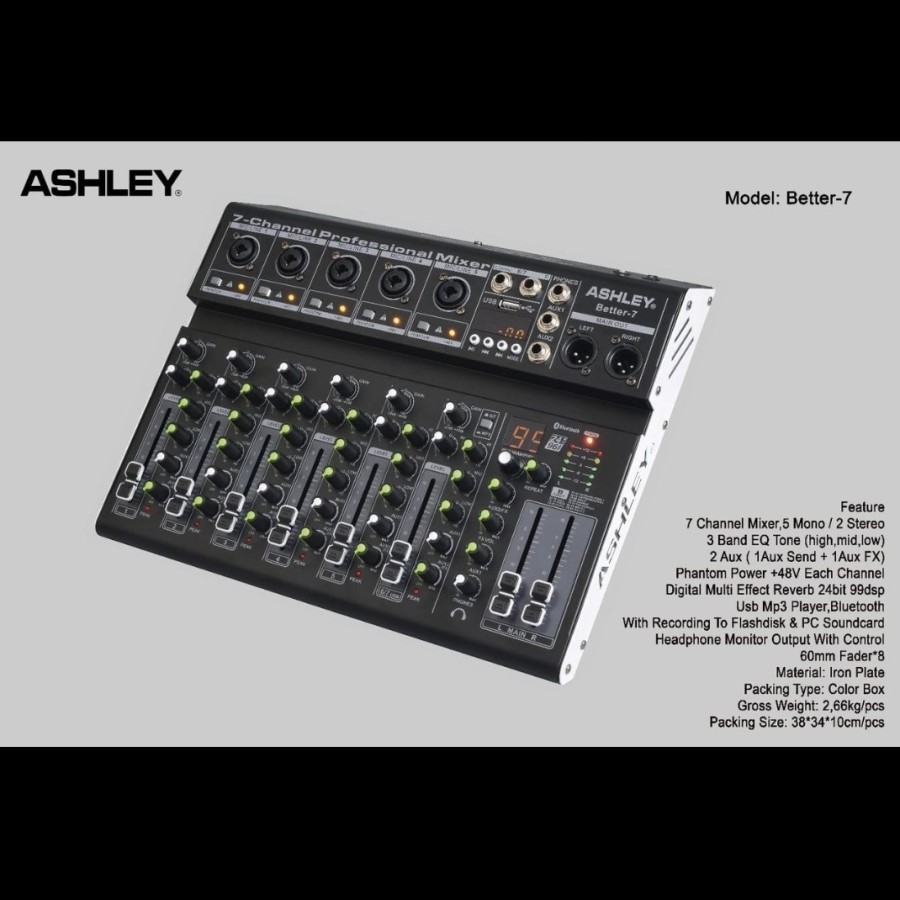 Mixer Audio ASHLEY BETTER 7 (ORIGINAL)