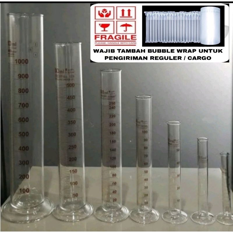 GELAS UKUR PYREX UKURAN (100 ML 250 ML 500 ML  1 L)