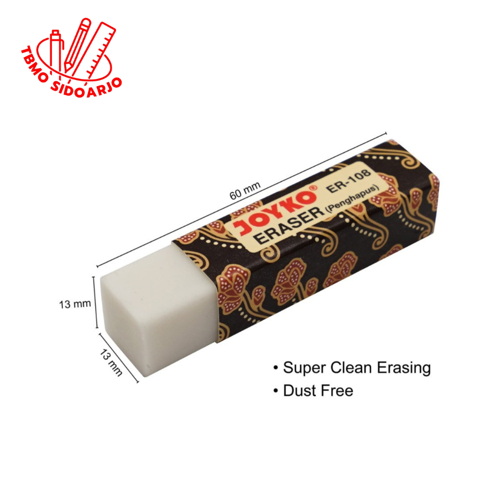 

TBMO Eraser / Penghapus Joyko ER-108 Ecer Per Pcs