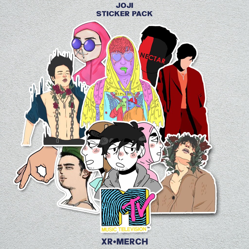 

Sticker Joji 88 Rising Waterproof Anti Air | Stiker Laptop Casing HP Helm Gitar Tumbler